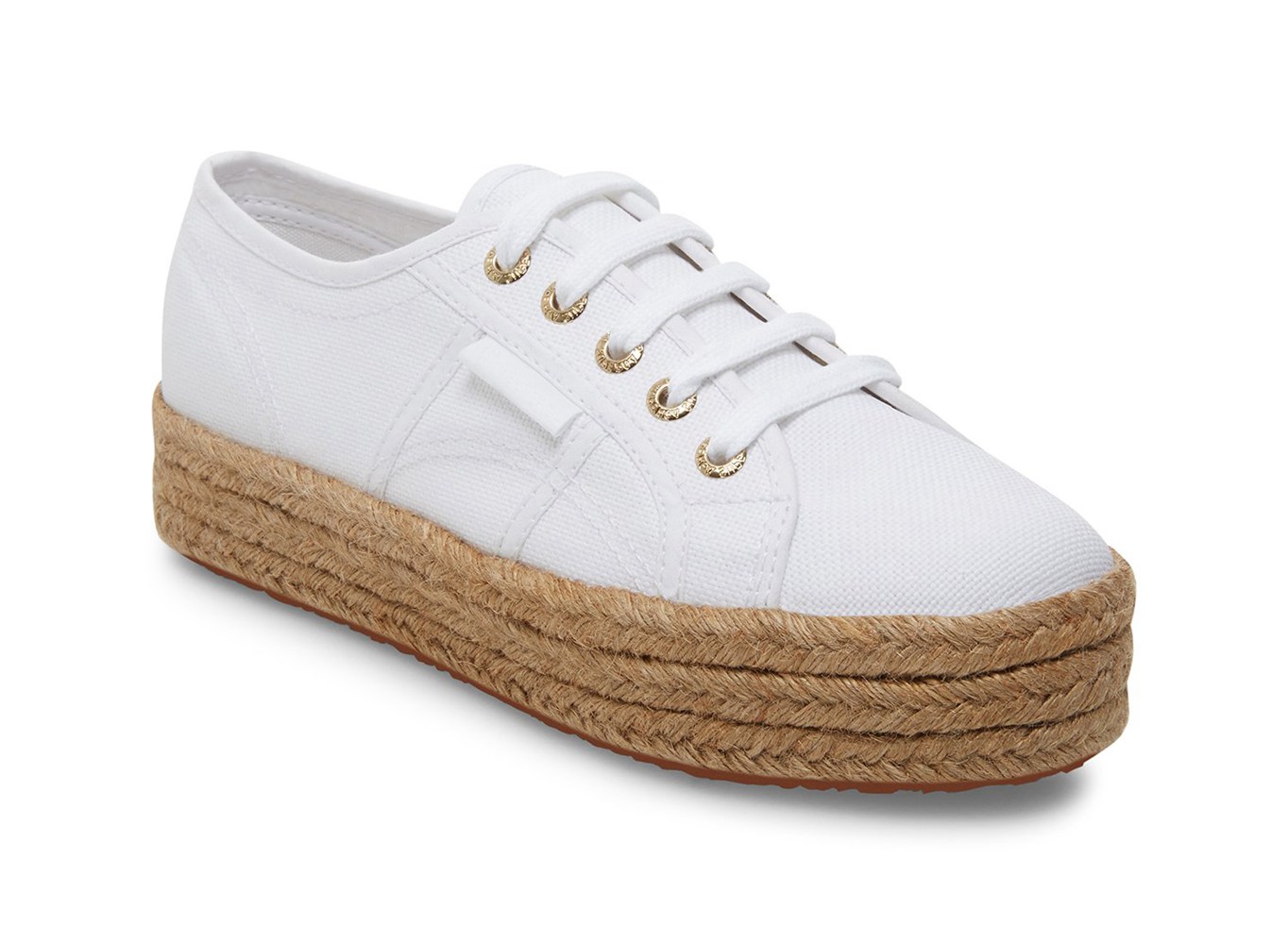 Espadrille Feminino Branco - Superga 2730 Cotropew - NRXWL-3604